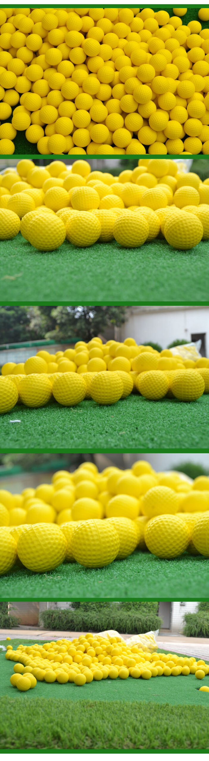 10Pcs Foam Practice Golf Balls