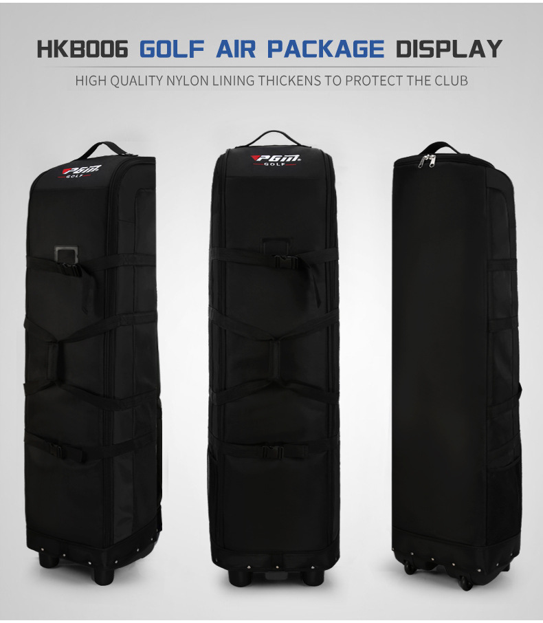 PGM Golf Travel Bag with Wheels (4 Colors)
